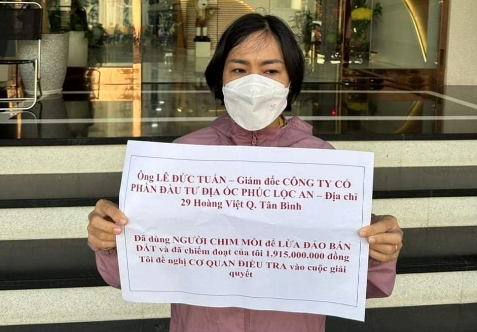 Địa ốc Phúc Lộc An có dấu hiệu thuê ‘chim mồi’ lừa khách hàng: Bán đất không báo chính quyền - ảnh 2