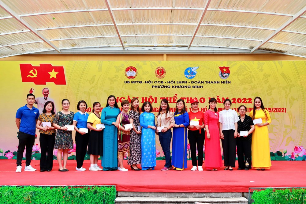 Phường Khương Đình, quận Thanh Xuân: Rộn ràng ngày hội thể thao chào mừng SEA Games 31 - ảnh 8