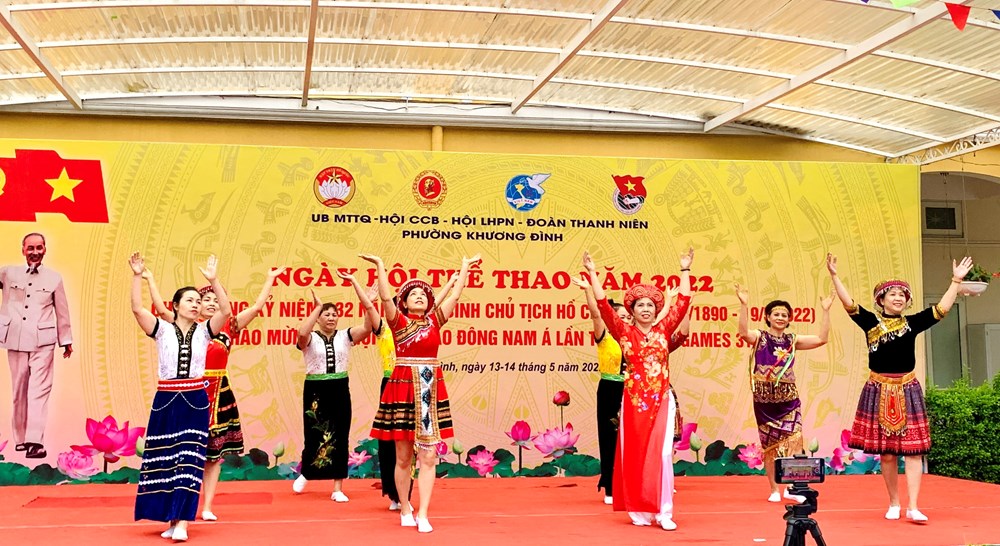 Phường Khương Đình, quận Thanh Xuân: Rộn ràng ngày hội thể thao chào mừng SEA Games 31 - ảnh 4