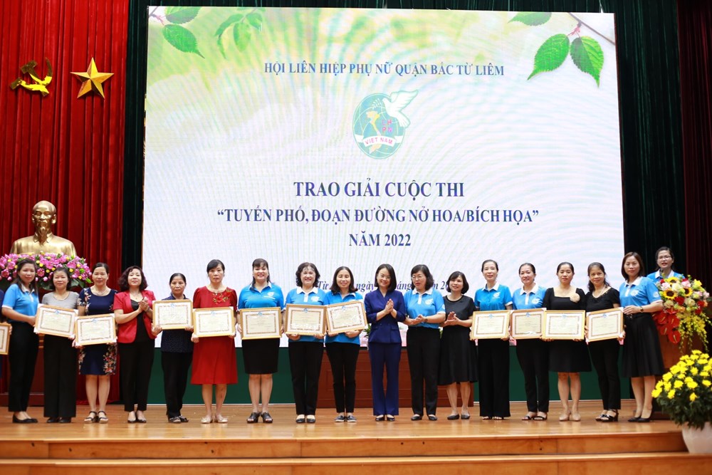 Tổng kết, trao giải cuộc thi “Phụ nữ Bắc Từ Liêm chung tay phòng, chống rác thải nhựa” - ảnh 5