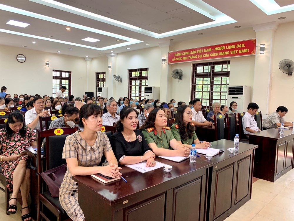 Quận Thanh Xuân: Hơn 100 cán bộ, nhân dân tham dự Hội nghị tập huấn về An ninh mạng - ảnh 2