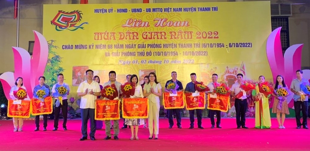 Ấn tượng Liên hoan múa dân gian huyện Thanh Trì năm 2022 - ảnh 4