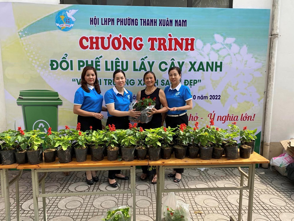 Phụ nữ Thanh Xuân Nam chung tay phục hồi hệ sinh thái - ảnh 2