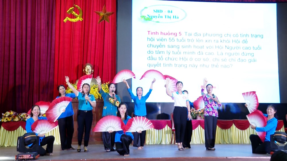 Hội LHPN huyện Ứng Hòa: Chung kết hội thi “Chủ tịch Hội phụ nữ giỏi năm 2023“ - ảnh 3