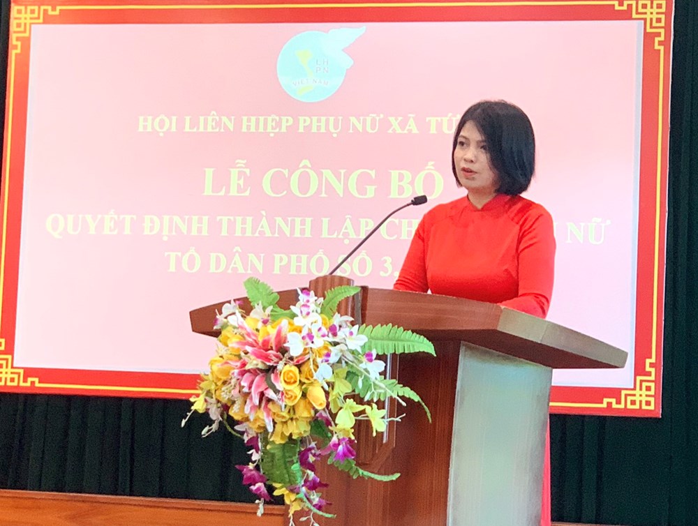 Hội LHPN xã Tứ Hiệp, huyện Thanh Trì: Ra mắt chi hội phụ nữ đặc thù khu chung cư cao tầng - ảnh 1