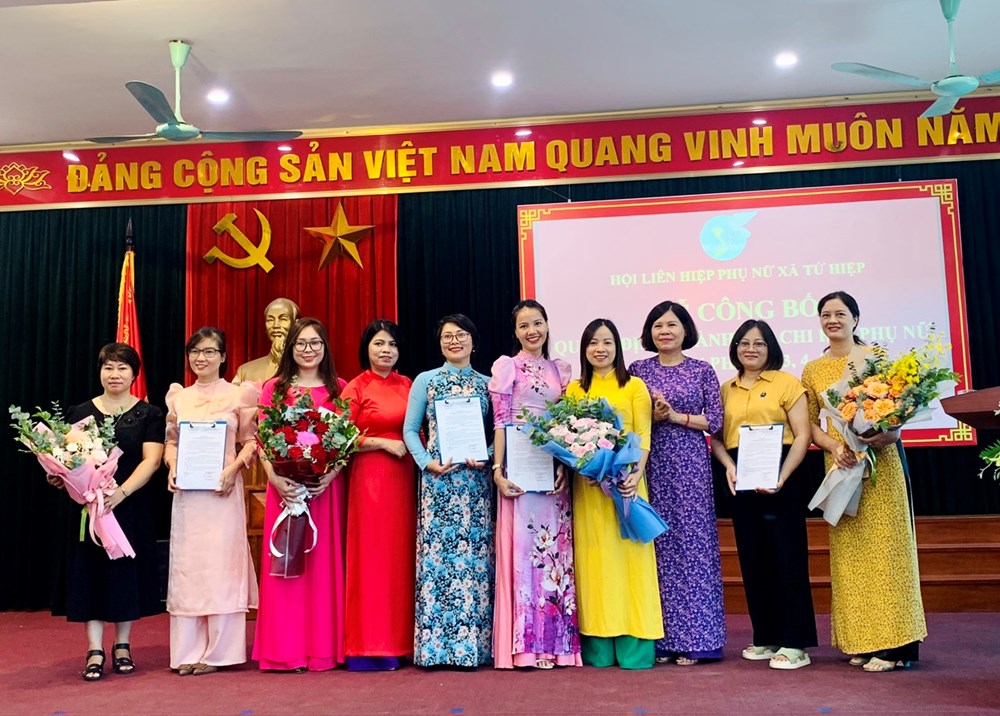 Hội LHPN xã Tứ Hiệp, huyện Thanh Trì: Ra mắt chi hội phụ nữ đặc thù khu chung cư cao tầng - ảnh 4