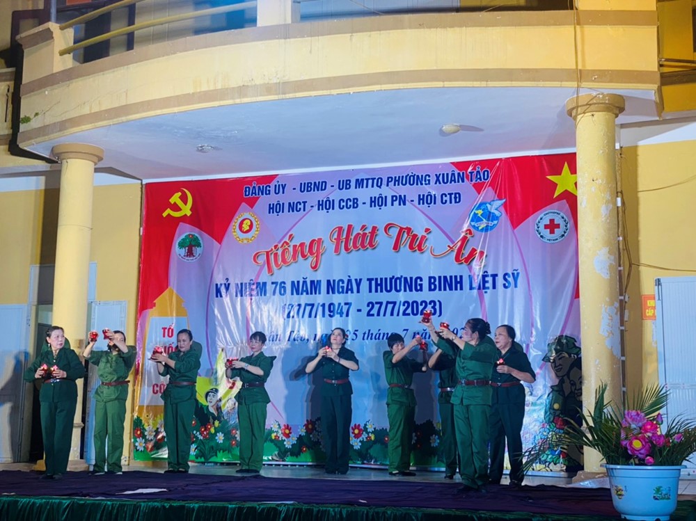 Hội LHPN phường Xuân Tảo: Tổ chức nhiều hoạt động hưởng ứng ngày Thương binh liệt sỹ 27/7 - ảnh 1