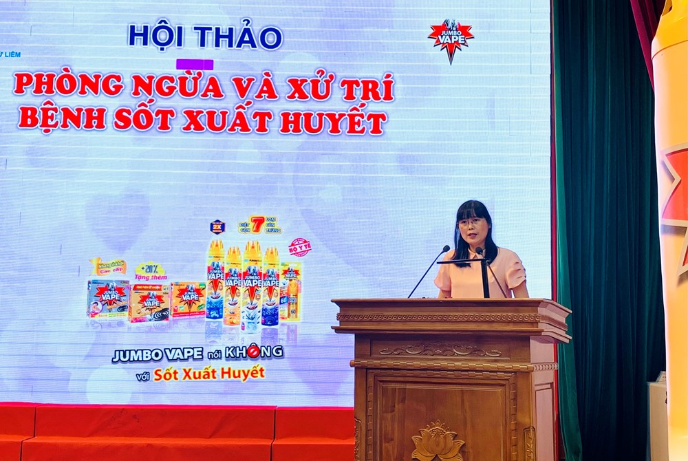 Hội LHPN quận Nam Từ Liêm: Truyền thông để phụ nữ cùng chung tay phòng chống sốt xuất huyết - ảnh 1