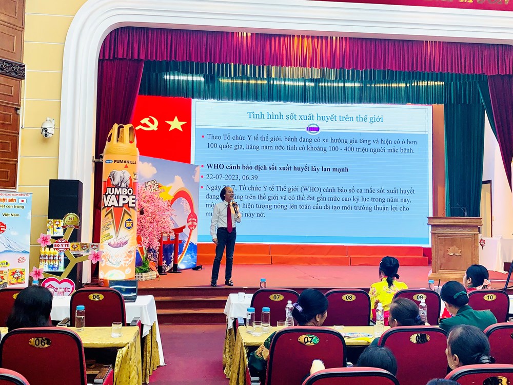 Hội LHPN quận Nam Từ Liêm: Truyền thông để phụ nữ cùng chung tay phòng chống sốt xuất huyết - ảnh 3