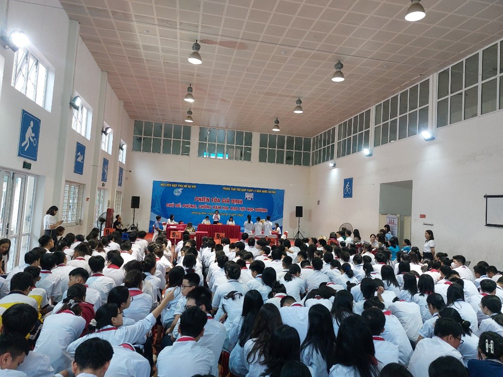 Tuyên truyền phòng chống xâm hại, bạo lực học đường cho học sinh quận Hoàng Mai - ảnh 1