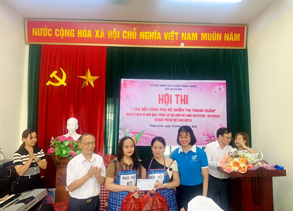 Vào bếp cùng phụ nữ khiếm thị quận Thanh Xuân - ảnh 6