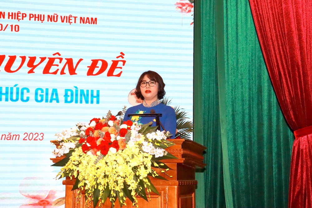 Hội LHPN quận Nam Từ Liêm: Sôi nổi các hoạt động chào mừng ngày Phụ nữ Việt Nam 20/10 - ảnh 4