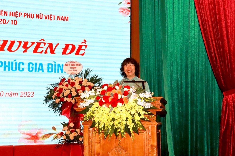 Hội LHPN quận Nam Từ Liêm: Sôi nổi các hoạt động chào mừng ngày Phụ nữ Việt Nam 20/10 - ảnh 10