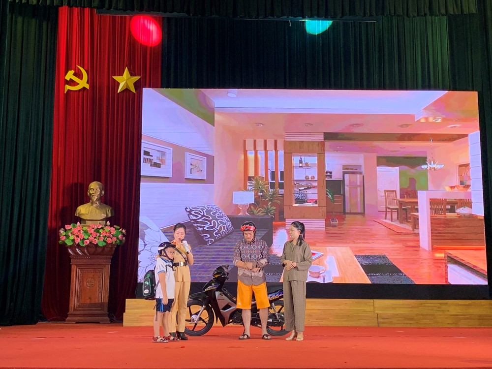 Sôi nổi Hội thi “nữ tuyên truyền viên giỏi về an toàn giao thông” năm 2023 - ảnh 3