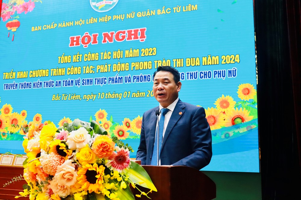 Hội LHPN quận Bắc Từ Liêm: Phong trào công tác Hội năm 2023 đạt và vượt chỉ tiêu đề ra - ảnh 5