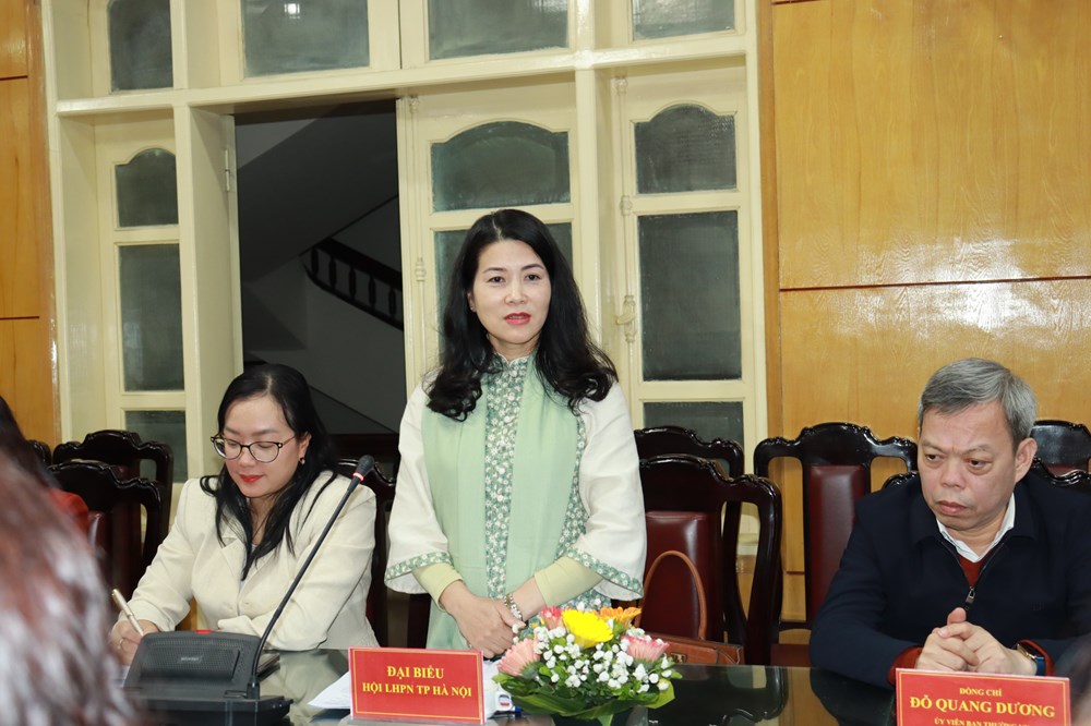 Đồng chí Trần Lan Hương được bầu giữ chức vụ Chủ tịch Hội LHPN quận Thanh Xuân - ảnh 3