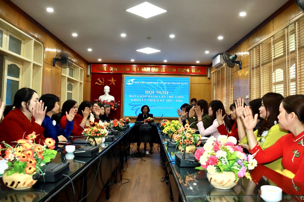 Đồng chí Trần Lan Hương được bầu giữ chức vụ Chủ tịch Hội LHPN quận Thanh Xuân - ảnh 1