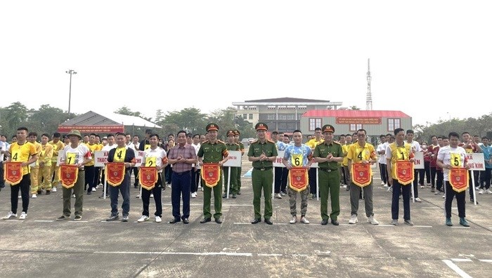 Huyện Mê Linh: 18 tổ liên gia an toàn phòng cháy, chữa cháy tham gia hội thi nghiệp vụ  - ảnh 1