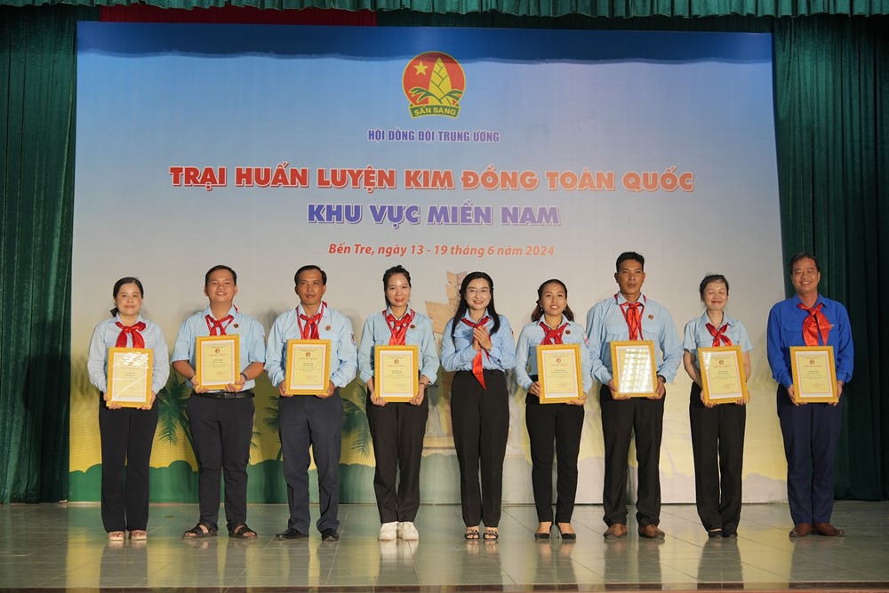 Bế mạc Trại huấn luyện Kim Đồng toàn quốc năm 2024 Khu vực miền Nam - ảnh 2