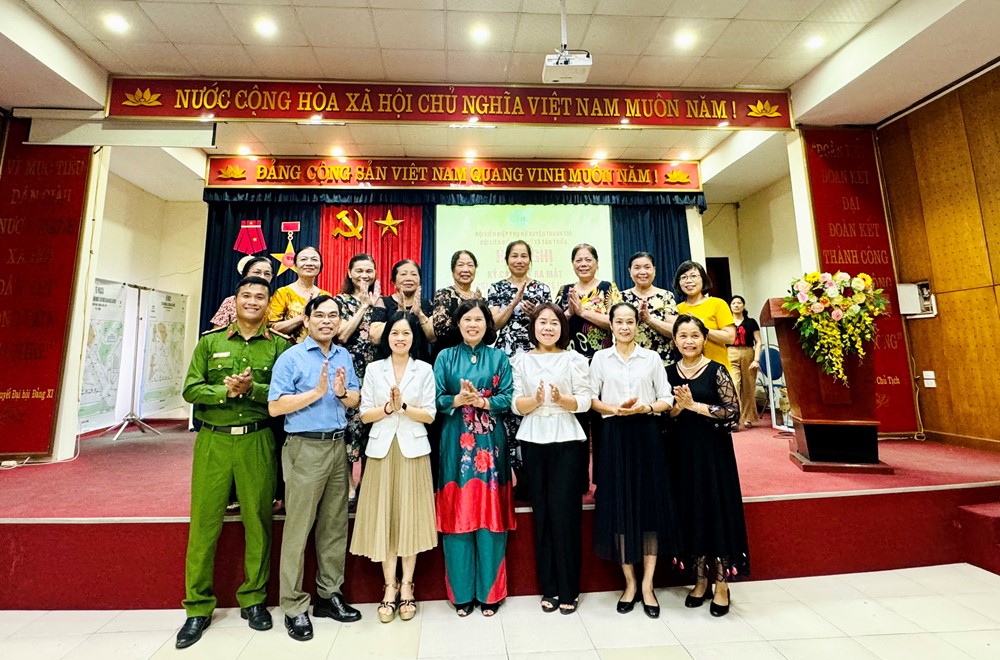 Ra mắt mô hình “Gia đình không tệ nạn ma tuý, mại dâm” tại xã Tân Triều - ảnh 2