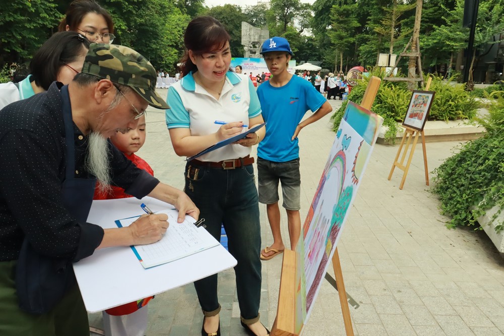 Ý nghĩa ngày hội “Gia đình hạnh phúc, không bạo lực” quận Ba Đình - ảnh 14
