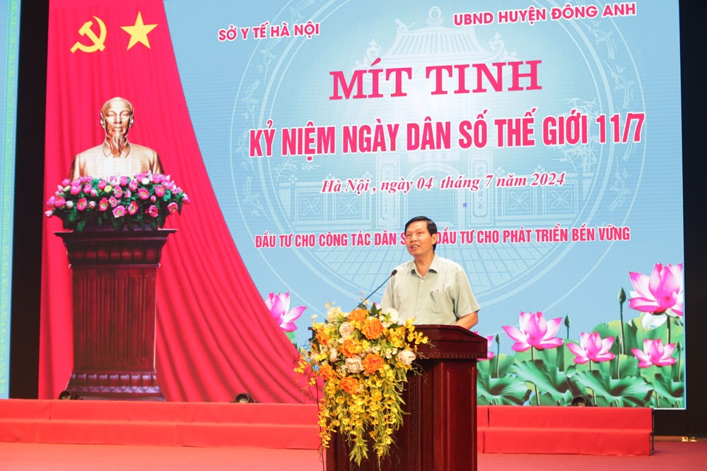 Huyện Đông Anh, Hà Nội: Đầu tư cho dân số là đầu tư cho phát triển bền vững - ảnh 2