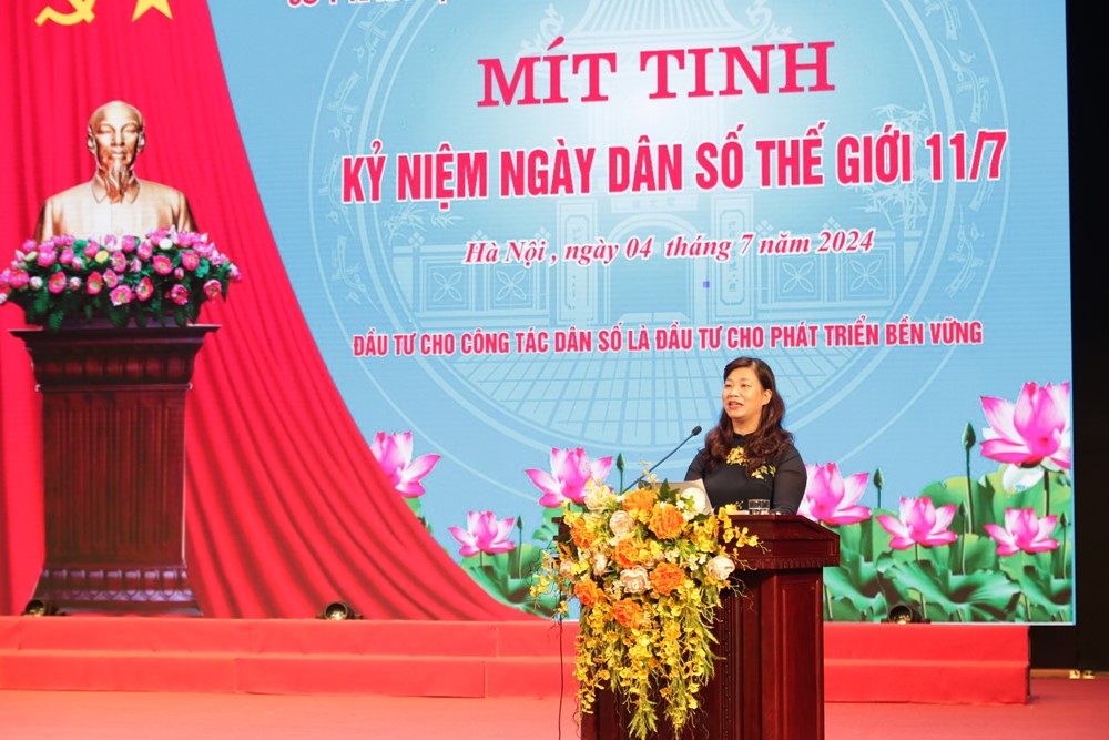 Huyện Đông Anh, Hà Nội: Đầu tư cho dân số là đầu tư cho phát triển bền vững - ảnh 1