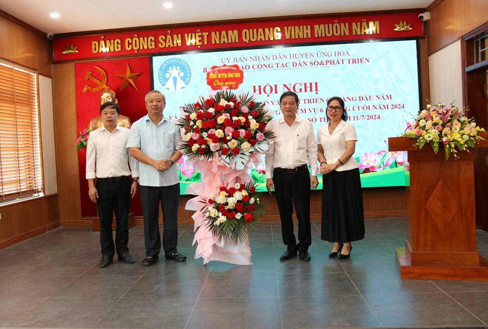 Huyện Ứng Hoà, Hà Nội: Đầu tư cho công tác dân số là đầu tư cho phát triển bền vững - ảnh 2