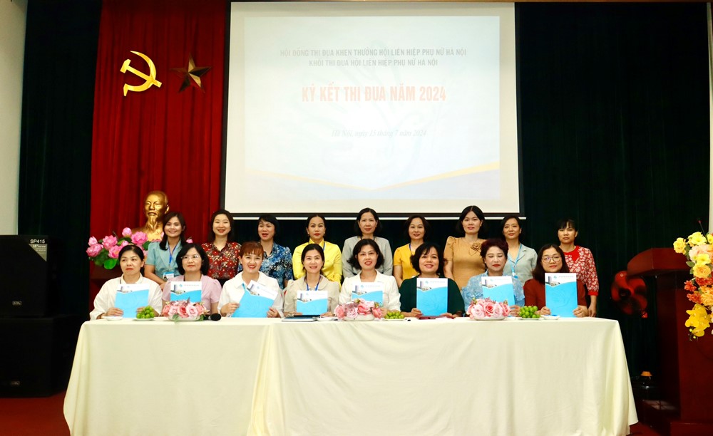 Hội LHPN TP Hà Nội: Tổ chức hội nghị cán bộ, công chức, viên chức, người lao động 6 tháng đầu năm - ảnh 5