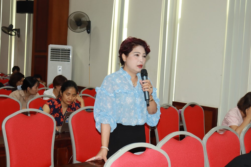 Hội LHPN TP Hà Nội: Tổ chức hội nghị cán bộ, công chức, viên chức, người lao động 6 tháng đầu năm - ảnh 3