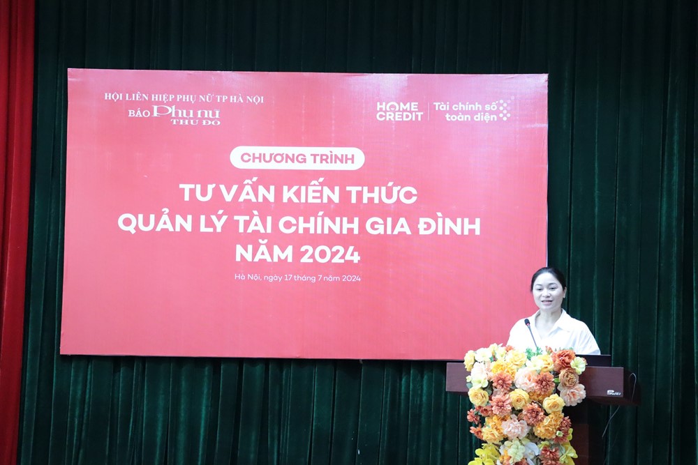 Báo Phụ nữ Thủ đô tổ chức tư vấn kiến thức tài chính gia đình cho hội viên, phụ nữ - ảnh 5