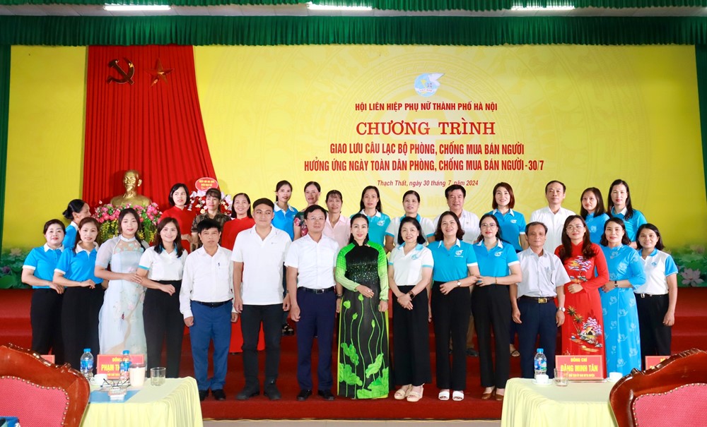 Giao lưu câu lạc bộ phòng, chống mua bán người - ảnh 7