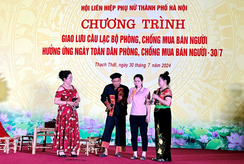 Giao lưu câu lạc bộ phòng, chống mua bán người - ảnh 5
