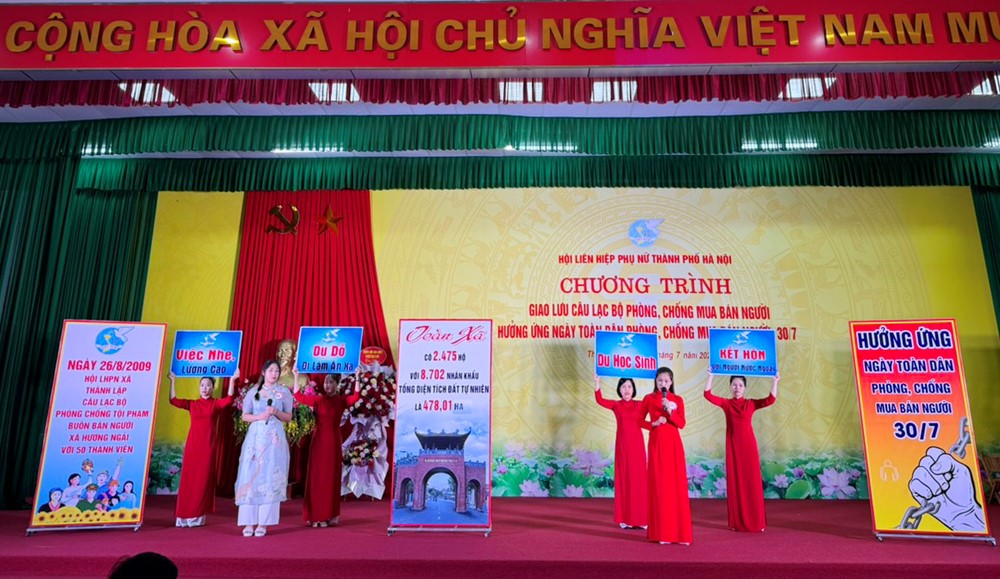 Giao lưu câu lạc bộ phòng, chống mua bán người - ảnh 3