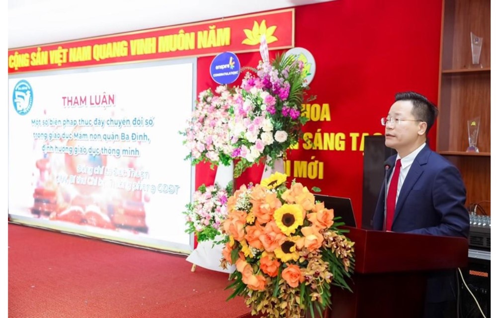 Hà Nội: Nâng cao hiệu quả chuyển đổi số trong giáo dục - ảnh 5