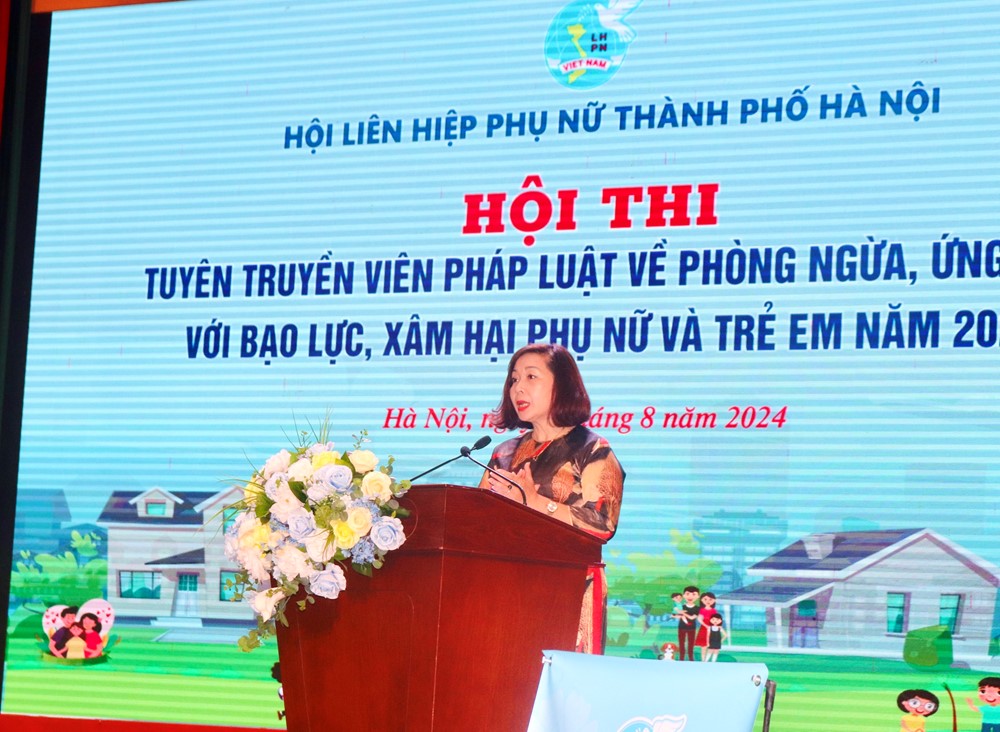 Sân khấu hoá truyền thông pháp luật về phòng ngừa, ứng phó với bạo lực, xâm hại phụ nữ và trẻ em - ảnh 1