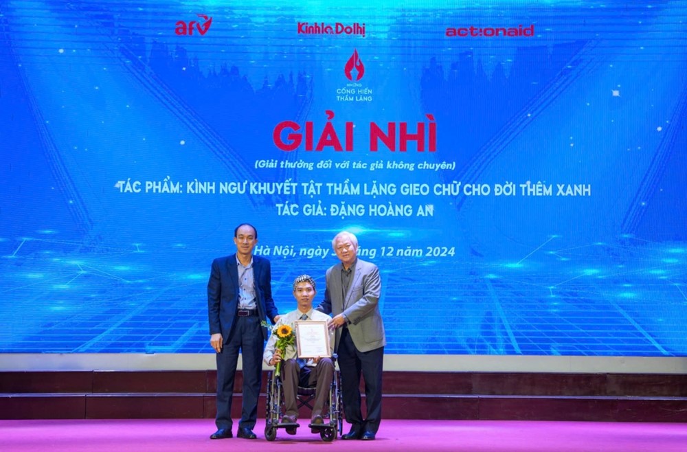 Hơn 30 tác phẩm đạt giải tại cuộc thi “Những cống hiến thầm lặng” năm 2024 - ảnh 7