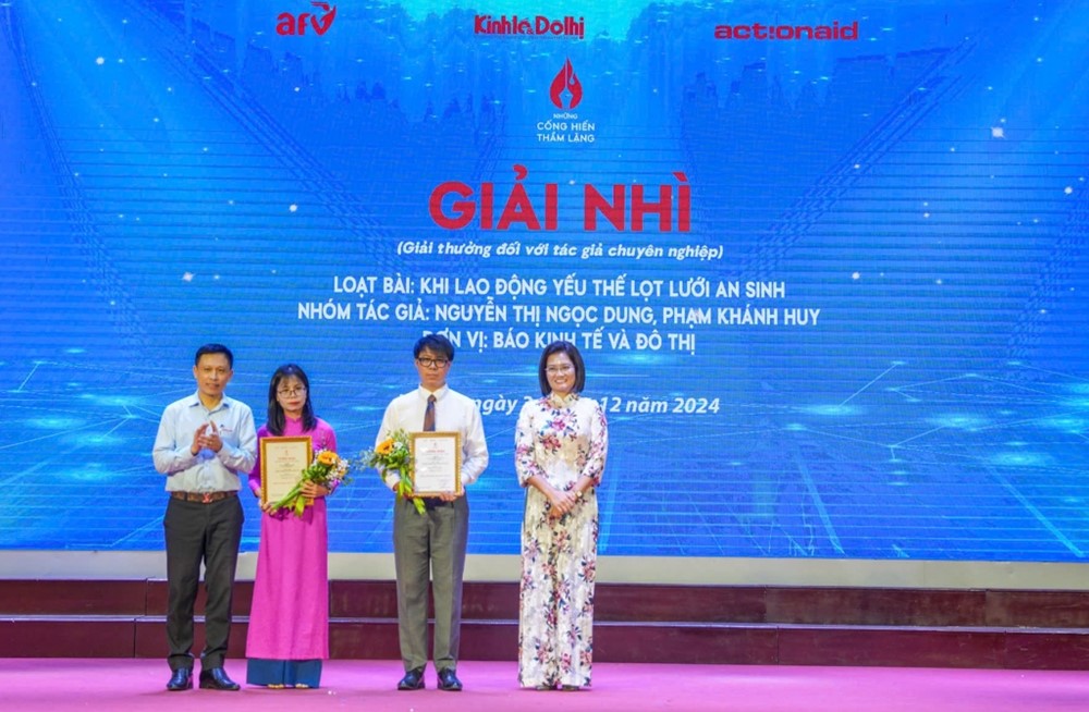 Hơn 30 tác phẩm đạt giải tại cuộc thi “Những cống hiến thầm lặng” năm 2024 - ảnh 6