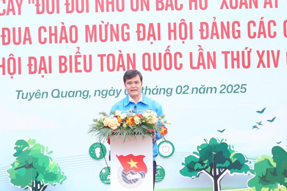 Trung ương Đoàn phát động Tết trồng cây và thi đua chào mừng Đại hội lần thứ XIV của Đảng - ảnh 2
