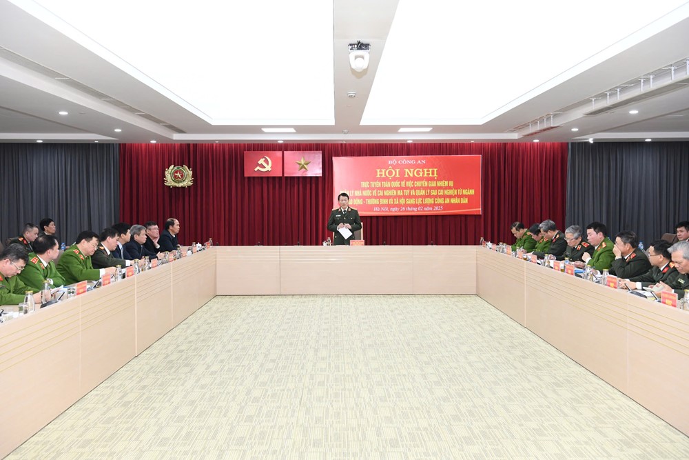 Bộ Công an tiếp nhận công tác cai nghiện và quản lý sau cai - ảnh 1