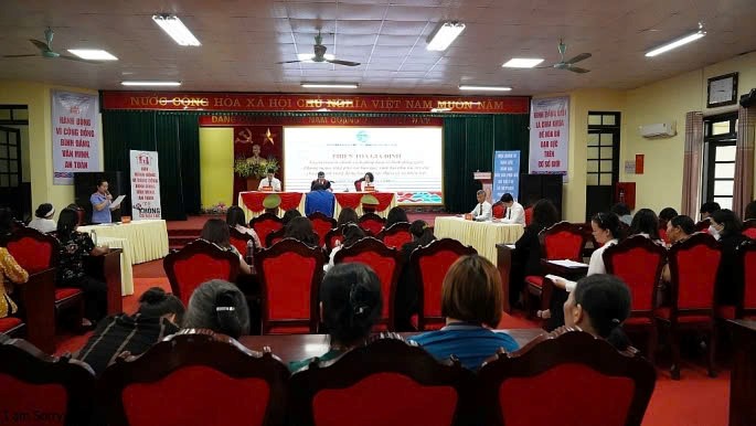Tuyên truyền về phòng chống bạo lực, xâm hại cho phụ nữ tại huyện Thạch Thất - ảnh 2