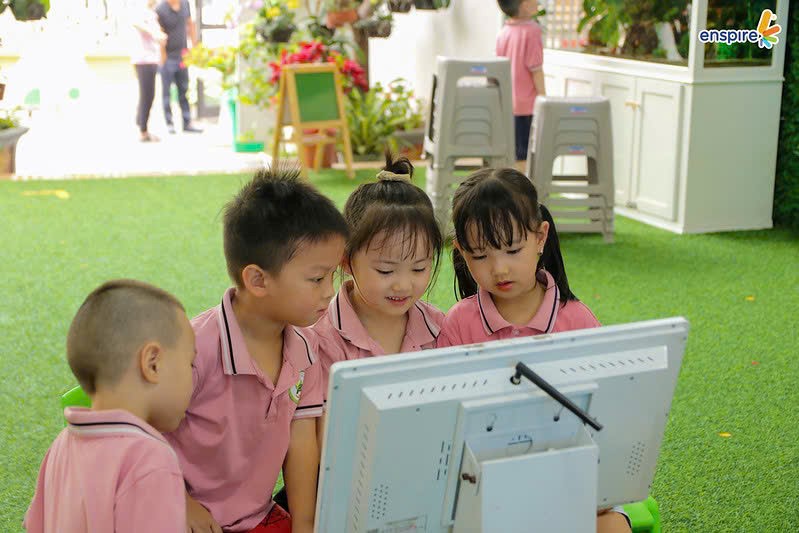 Trẻ mầm non hào hứng với “Ngày hội Tiếng Anh công nghệ” - ảnh 2