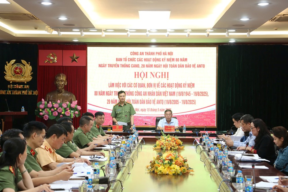 Công an Hà Nội: Nhiều hoạt động kỷ niệm 80 năm ngày thành lập ngành - ảnh 1