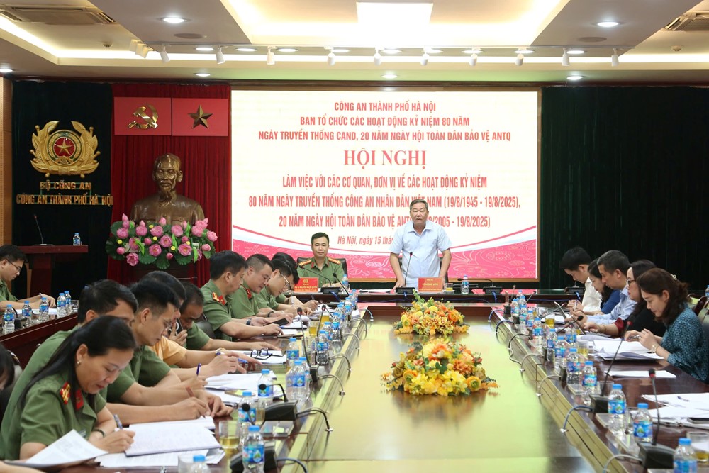 Công an Hà Nội: Nhiều hoạt động kỷ niệm 80 năm ngày thành lập ngành - ảnh 2