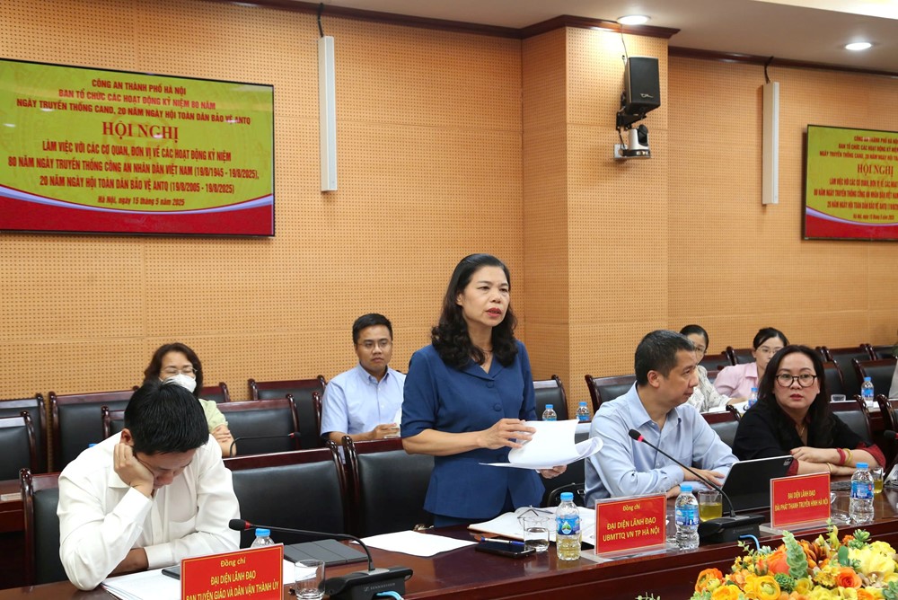 Công an Hà Nội: Nhiều hoạt động kỷ niệm 80 năm ngày thành lập ngành - ảnh 3