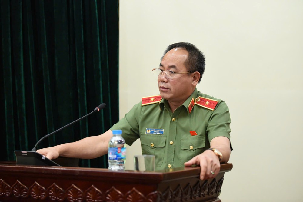 Công an Hà Nội phát động cao điểm tuyên truyền kỷ niệm 80 năm ngày truyền thống ngành Công an nhân dân - ảnh 2