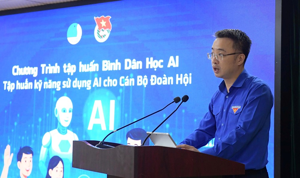 Hai triệu thanh niên được tập huấn kỹ năng sử dụng trí tuệ nhân tạo miễn phí - ảnh 1
