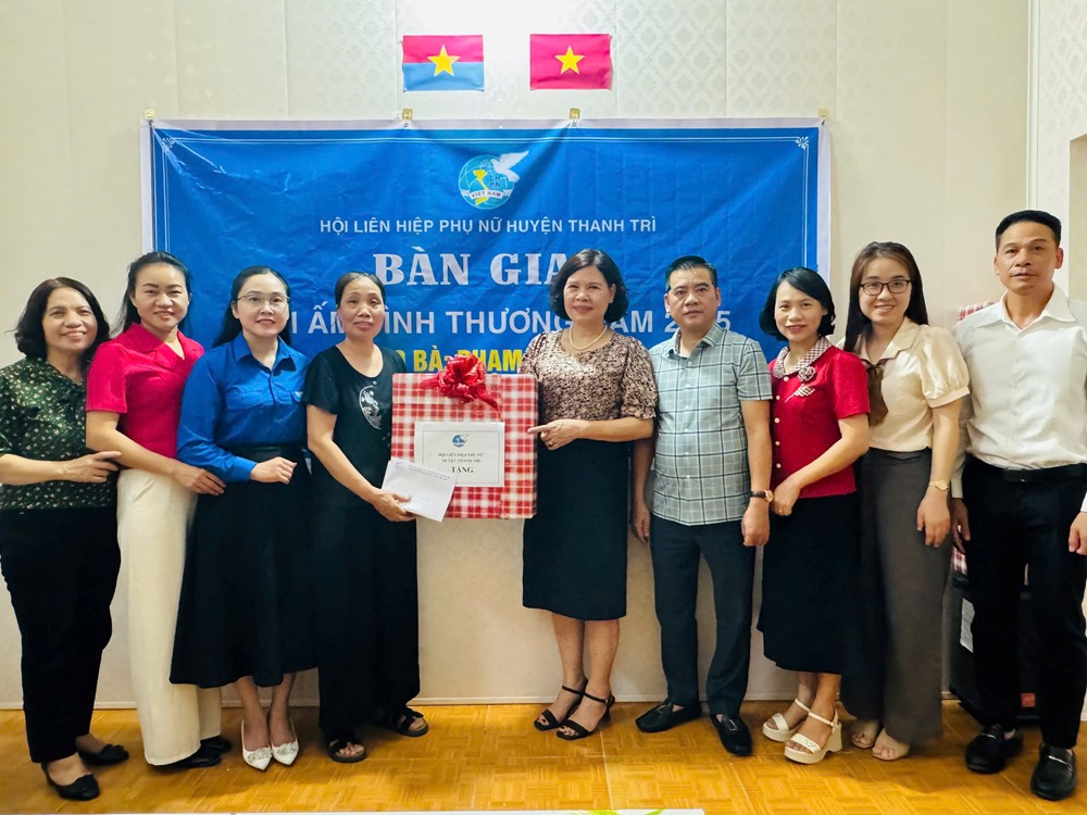 Thanh Trì: Trao yêu thương cho hội viên có hoàn cảnh đặc biệt khó khăn - ảnh 1
