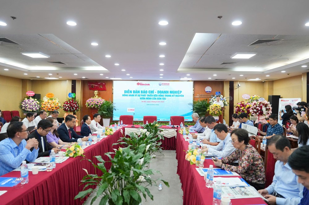 Báo chí đồng hành cùng doanh nghiệp vì sự phát triển bền vững  - ảnh 2