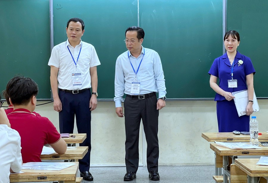 Hơn 102 nghìn thí sinh Hà Nội hoàn thành kỳ thi tuyển sinh vào lớp 10 - ảnh 2
